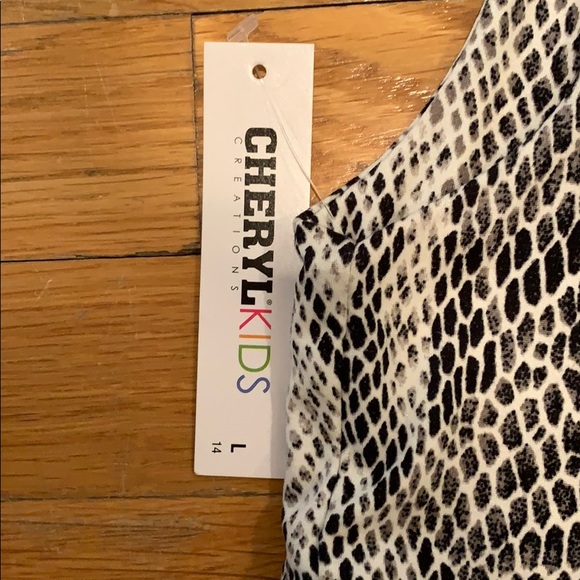 Cheryls kids creations NWT cut out dress size L - Picture 3 of 4